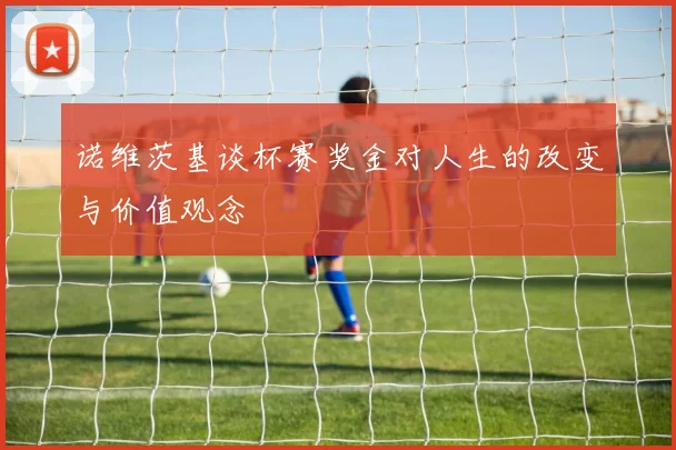 诺维茨基谈杯赛奖金对人生的改变与价值观念